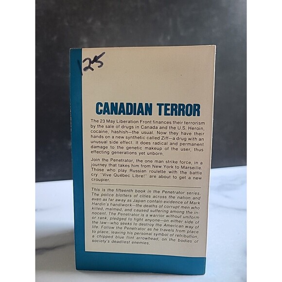 The Penetrator The Quebec Connection By Lionel Derrick Paperback - Picture 9 of 10